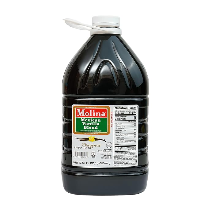 Molina Vanilla Blend 135.3oz (4l /1 gal)