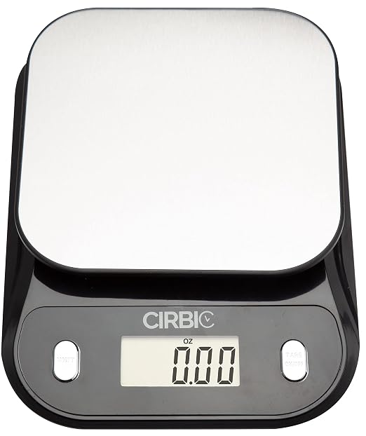 Talking Kitchen Scales - Big Numbers with Clear Loud Voice North American Accent (Black)