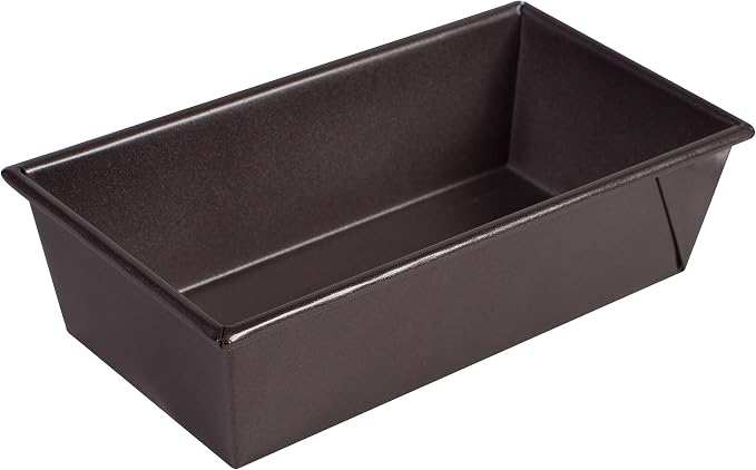 WINCO Non-Stick Loaf Pan, 1-1/2 Pound, Aluminized Steel,Black