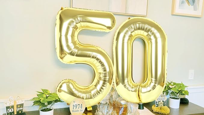 Numbers Balloon 3, 40 Inch Large Light Gold Balloon for Three Year Old Birthday Decor, 3 13 30 31 Birthday Party Decorations for Wedding Supplies