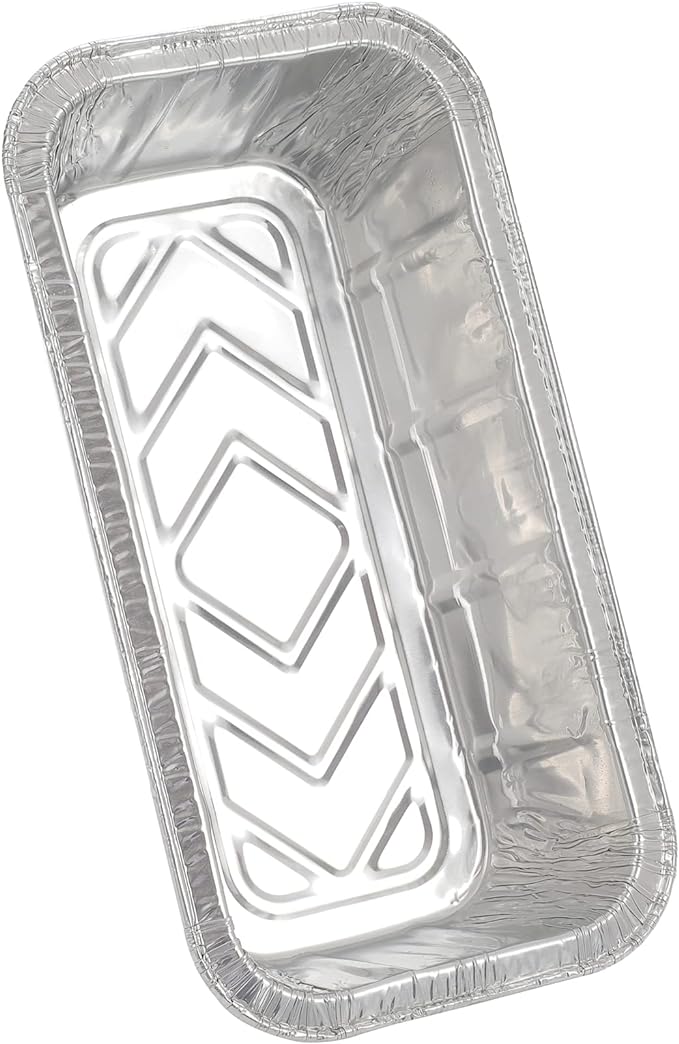 Waytiffer Loaf Pans [25 Pack] 2Lb Heavy Duty Disposable Aluminum Foil Premium Bread Tins Standard Size - 8.5" X 4.5" X 2.5" Perfect for Homemade Cakes & Breads