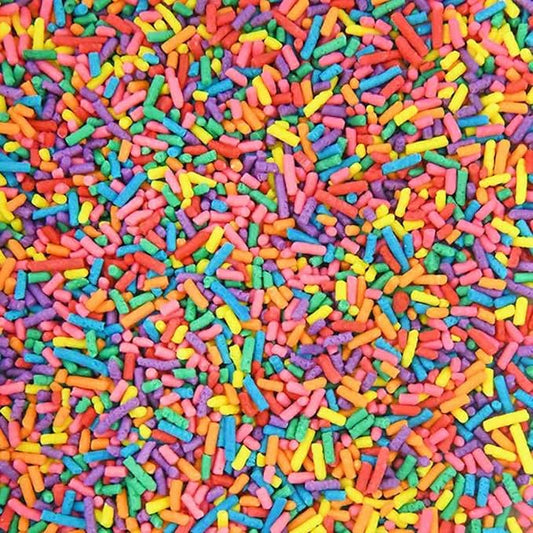 Fiesta Cake Decorations Sprinkles for Cookie, Cupcake Decorating, and Baking - Fun Vegan Cake Sprinkles and Toppings - Red, Green, Yellow, and White Jimmies Sprinkles for Cinco de Mayo Donuts, Cookies