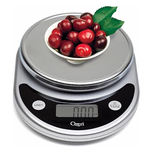 Ozeri® Pronto® Kitchen and Food Scale with Variable Graduation Technology® | Recognized by experts -- Winner of awards from the Food Network, The New York Times’ Wirecutter, CNN Underscored, and others.