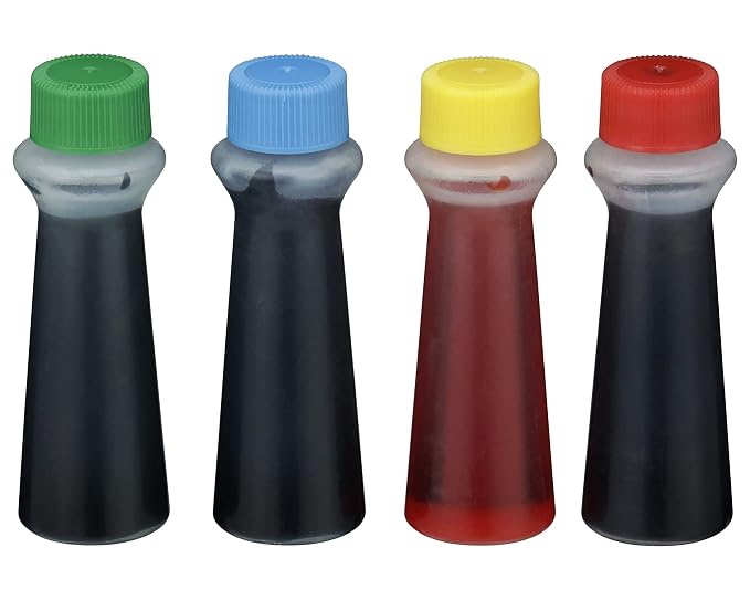 Adams Extract Food Colors, 4 Food Color Pack with Green, Blue, Yellow & Red,1.2 Fl Oz (Pack of 1)