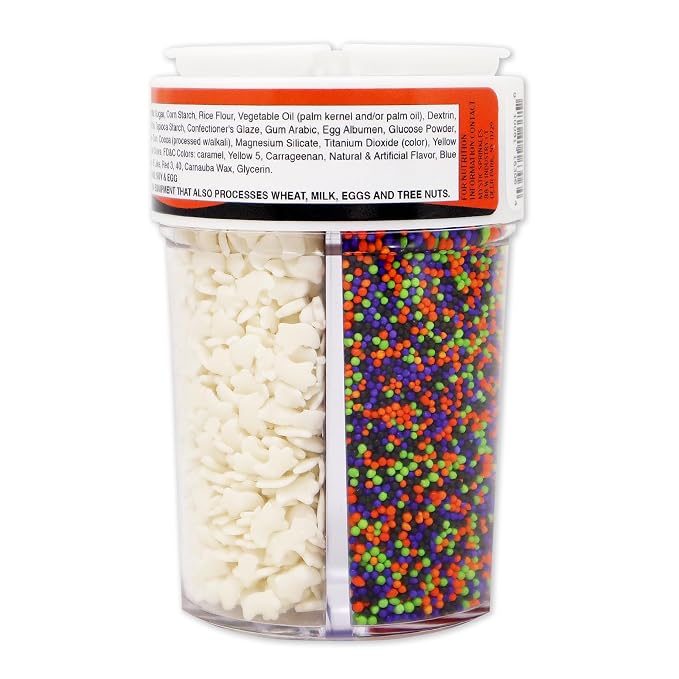Mystic Sprinkles 4 Cell Sprinkle Assortments (Eye of Newt, Midi)
