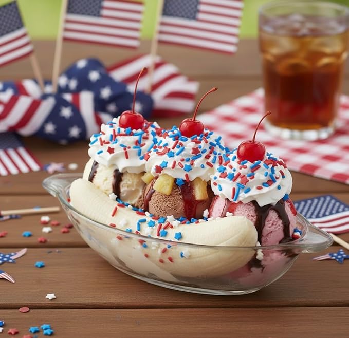 Sprinkles | Patriotic sprinkles | Red white and blue sprinkles | American decorations | Cookie sprinkles | July 4th | Manvscakes