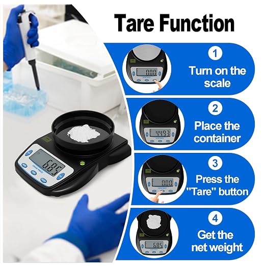 GRAM PRES Digital Lab Scale 600g X 0.01g Accuracy,Precision Electronic Gram Scale,Analytical Balance Scientific Scale,for Jewelry, Powders, Coins, Etc.