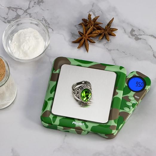 American Weigh Scales 200g x 0.01g Digital Pocket Scale 0.01g Accuracy-Blade Series | Precision Mini Scale, Small Digital Gram Scale for Kitchen, Gold, Gems & Coin Scale, Smart Digital & Compact Scale