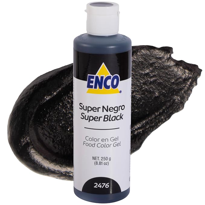 ENCO Gel Food Coloring 8.8 oz (Super Black)