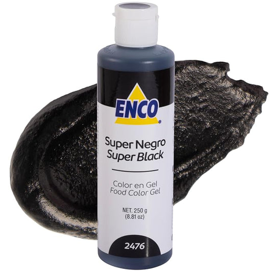 ENCO Gel Food Coloring 8.8 oz (Super Black)