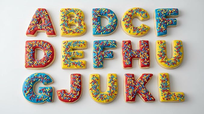 NCS Red, Yellow & Blue Jimmies Edible Sprinkles – Cupcake, Cake & Cookie Decorations, 7 oz