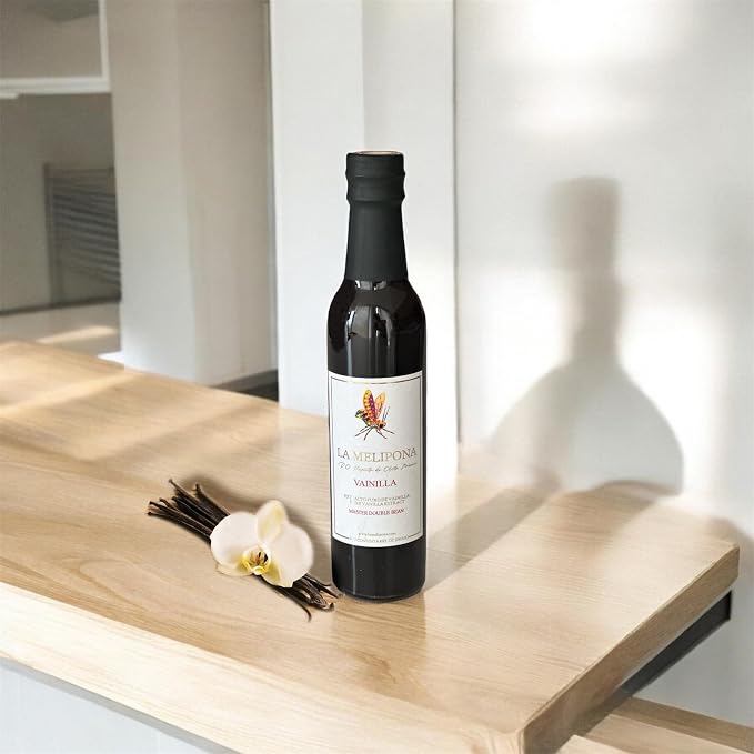 Natural Vanilla Extract from Papantla Mexico / Gluten-Free / Vegan / Kosher / Coumarin-Free / Pesticide-Free 8.4 ounces (250 ml)