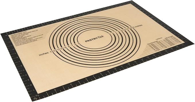 Restaurantware Silicone Baking Mat - 1 Case - 23.6 x 15.7 Inches - Non-Stick Pastry Mat for Dough Rolling - Heat-Resistant, Durable, Anti-Slip Liner - Black