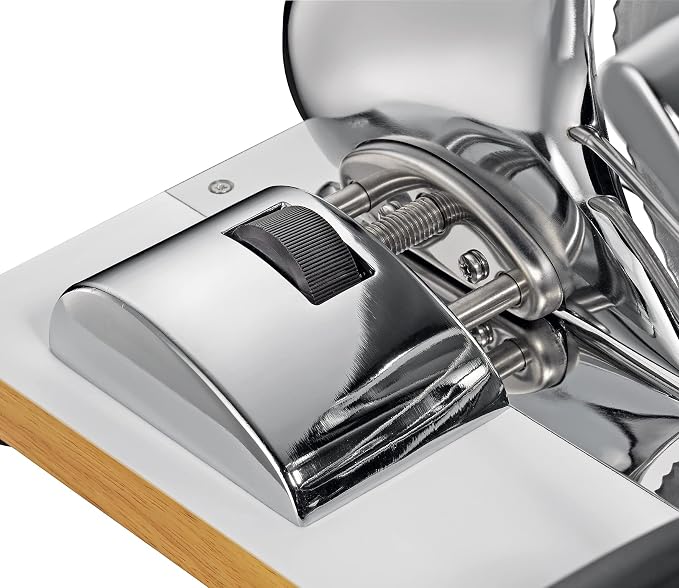 Zassenhaus Vintage Manual Adjustable Bread Slicer for Uniform Slices - Bread Slicer for Homemade Bread - 18/8 Stainless Steel Blade Sourdough Cutter - Stainless Steel 13.4" x 10.24" x 8.27"