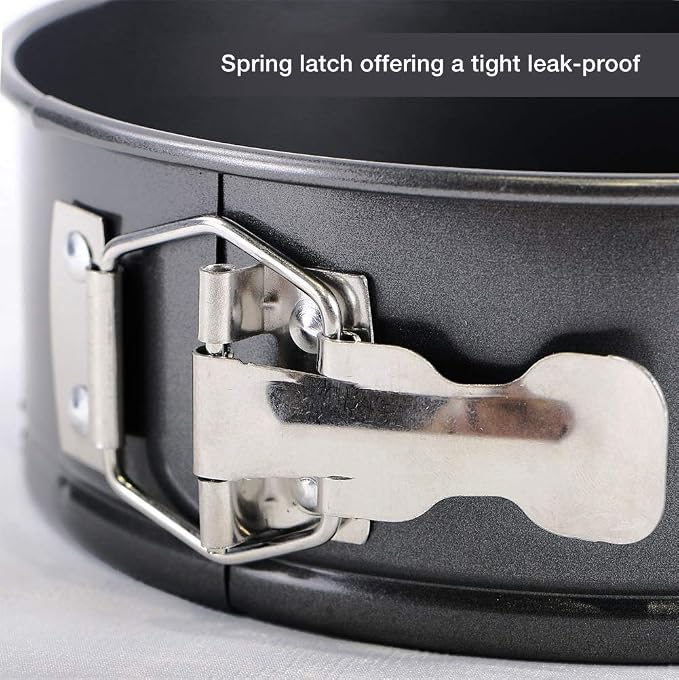 Webake Springform Pan Set 7 Inch Cheesecake Pan Leakproof Round Baking Cake Mold Deep Dish with Removable Bottom Insta Pot Pressure Cooker with 30 Pcs Parchment Paper Liners