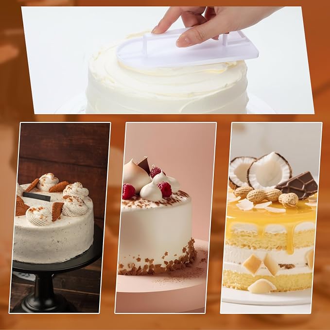 2 Pcs Fondant Smoother, Fondant Smoothing Icing Paddle Polisher Finisher Cake Decoration, 14.5 x 8 cm / 5.7" x 3.1"