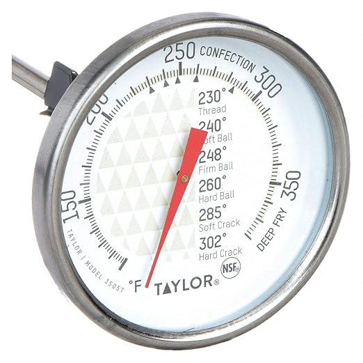 TruTemp Candy And Deep Fryer Kitchen Thermometer