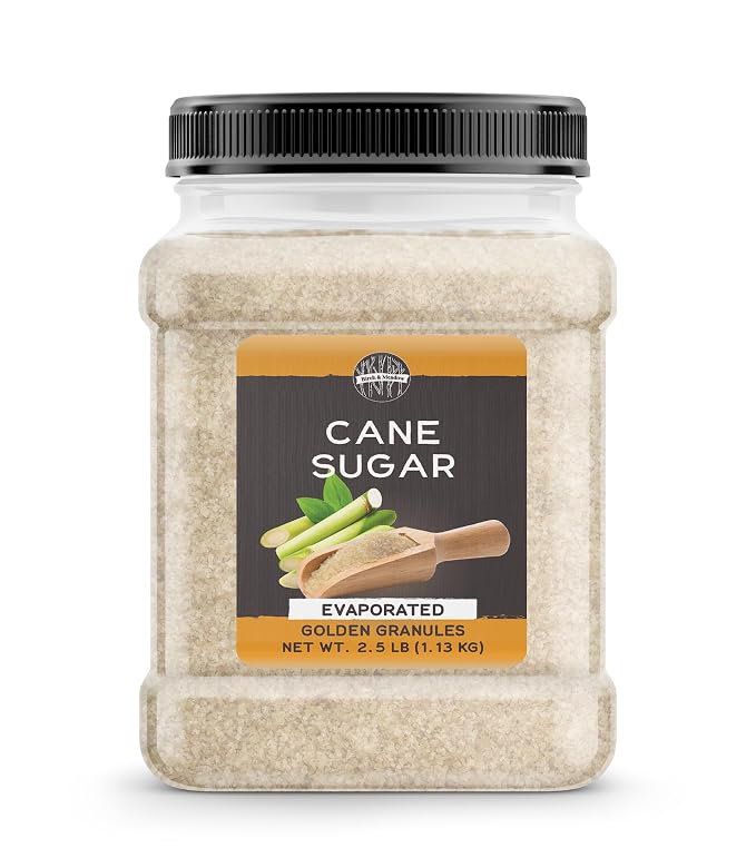 Birch & Meadow Cane Sugar, 2.5 lb, Sweetener, Baking & More