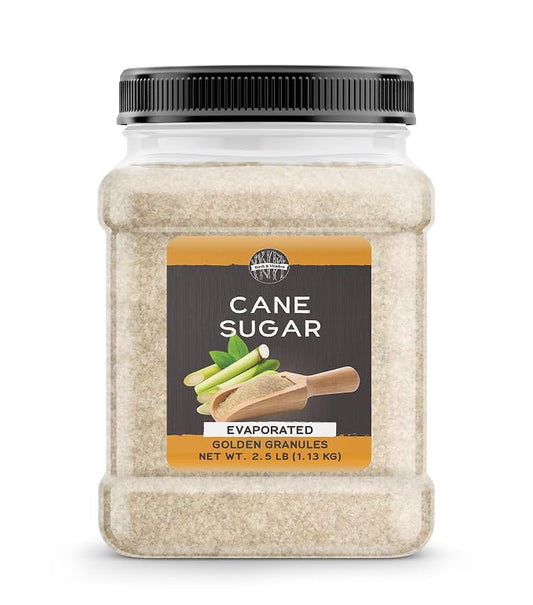 Birch & Meadow Cane Sugar, 2.5 lb, Sweetener, Baking & More