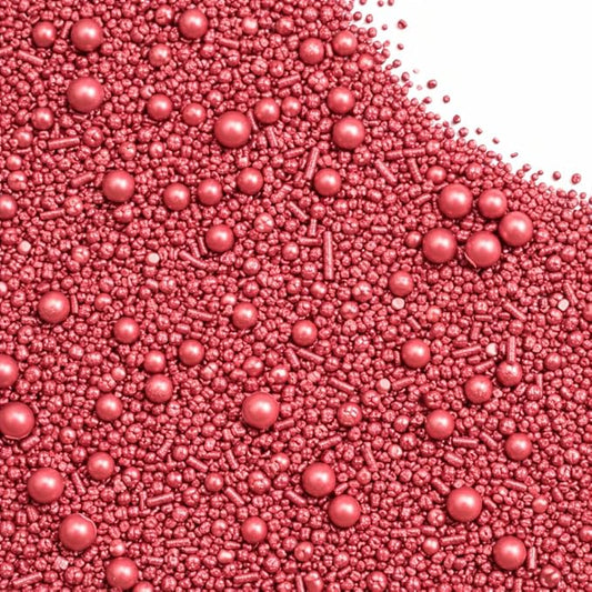 Confect Copper Sprinkles – Premium Metallic Copper Pearl Cake & Cupcake Sprinkles (4.2 oz / 120g) – Bake Stable, Soft Chew, No Synthetic Dyes – Edible Decorating Sprinkles for Cookies & Baking