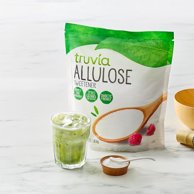 Truvia Allulose Calorie-Free Sweetener Bag, Sugar Substitute with Zero Calories, great for coffee and tea (3lbs)