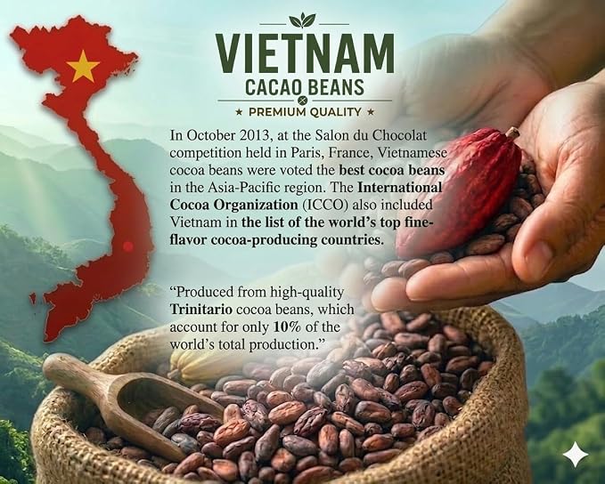Grevista 100% Pure Cocoa Powder – Unmistakably Premium Quality | Bronze & Silver Medal-Winning | 235mg Natural Polyphenol | Organic, Unsweetened, Heavy Metal-Free, 33 Servings