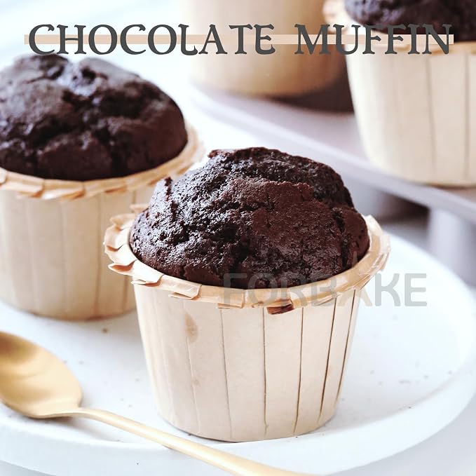 Stackable Muffin Pan Set, 6 Individual Nonstick Muffin Cups | Modular Carbon Steel Cups with Easy Release Design for Space-Saving Baking