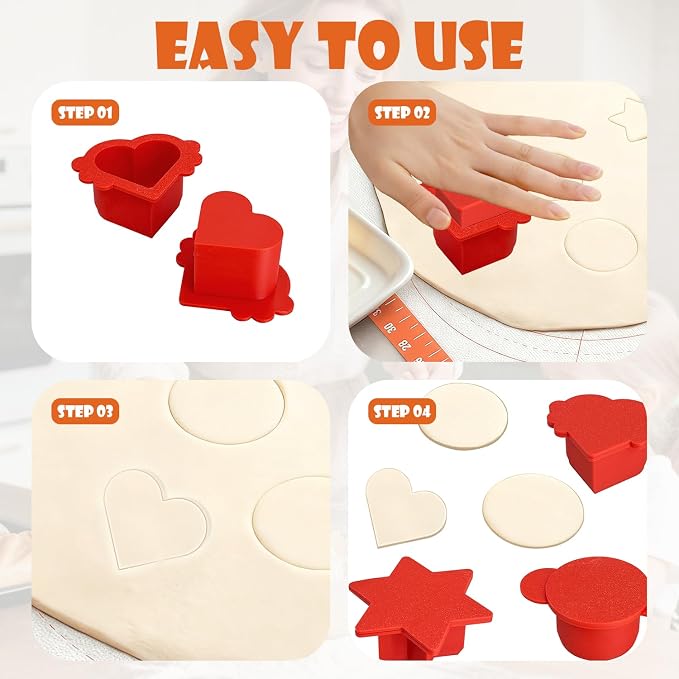 Cake Pop Mold 2-in-1 Set, 3D Sphere & Circle Maker with Cutter and Pusher, for Home Baking, Birthday Parties, Wedding Desserts (Dough Set)