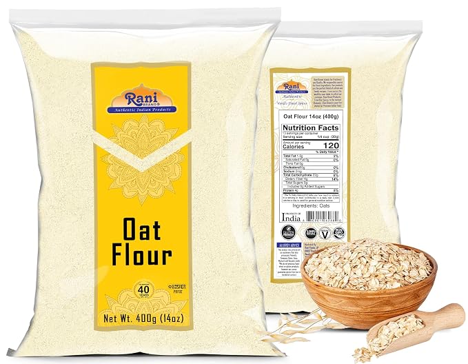 Rani Oat Flour 14oz (400g) ~ All Natural | Gluten Free | NON-GMO | Kosher | Vegan | Product of USA
