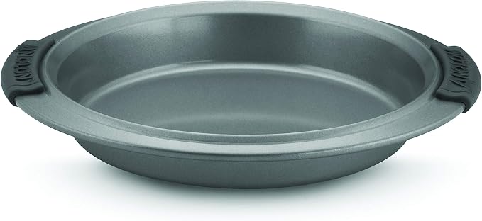 Anolon Advanced Nonstick Baking Pan / Nonstick Cake Pan, Round - 9 Inch, Gray, 1 Count (Pack of 1)