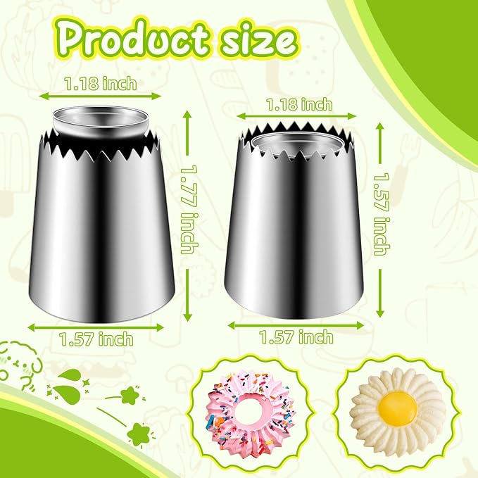 Suuker Russian Piping Tips & Sultan Piping Tips
