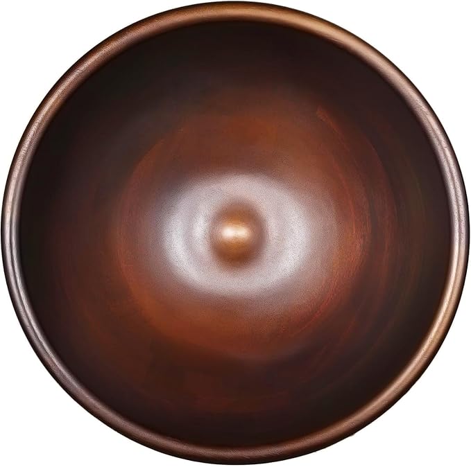 ULTICOR Premium Walnut Wood Mixing Bowl Compatible with KitchenAid 4.5 & 5 QT Tilt-Head Models – Natural True Walnut Wooden Bowl with Stainless Steel Locking Base | 5QT
