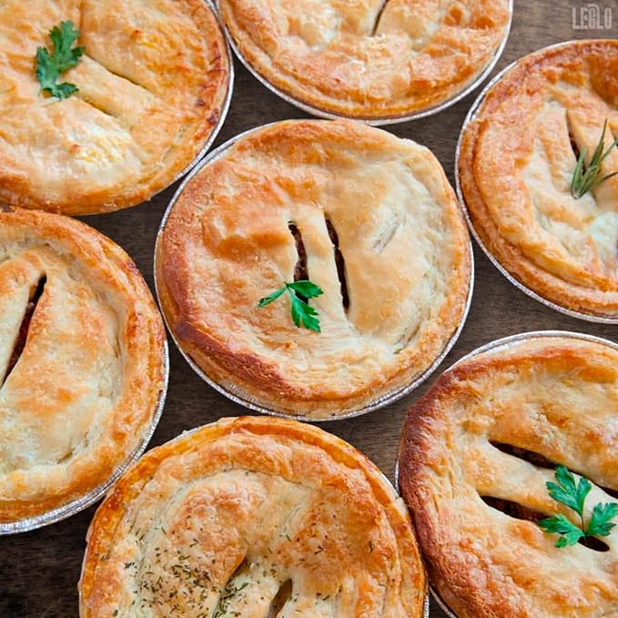 100 Pcs Disposable Egg Tart Tins - 3" Aluminum Mini Pie Tins, Durable Material, Easy to Use & Oven Safe, Moisture & Odor Resistant for Spring Holiday Baking & Pot Pies, Great Easter Gifts for Bakers