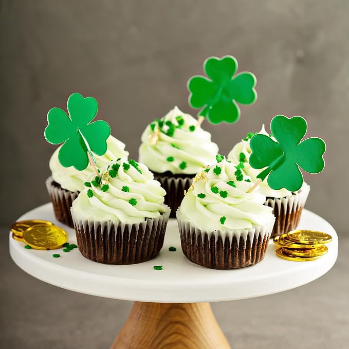 Unpretentious Shamrock Sprinkles, 2 Cups, Vibrant & Colorful, St. Patrick's Day, Dessert Decoration