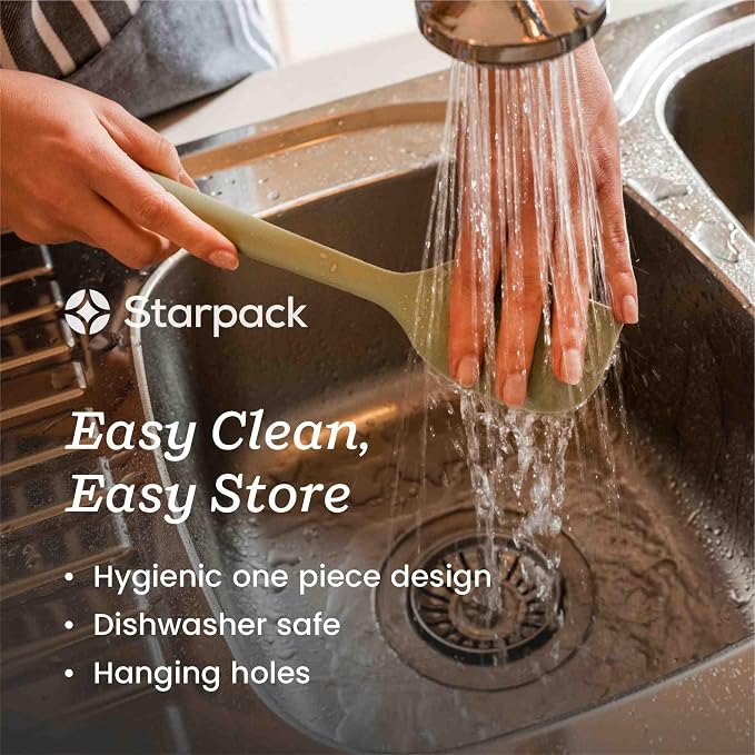 Starpack 'Whip it Good' Silicone Whisk for Nonstick Cookware - Non Scratch, 10.5" Whisk Heat Resistant 600°F - Kitchen Whisks for Cooking, Baking & Stirring - Silicone Coated Durable Rubber Egg Whisks