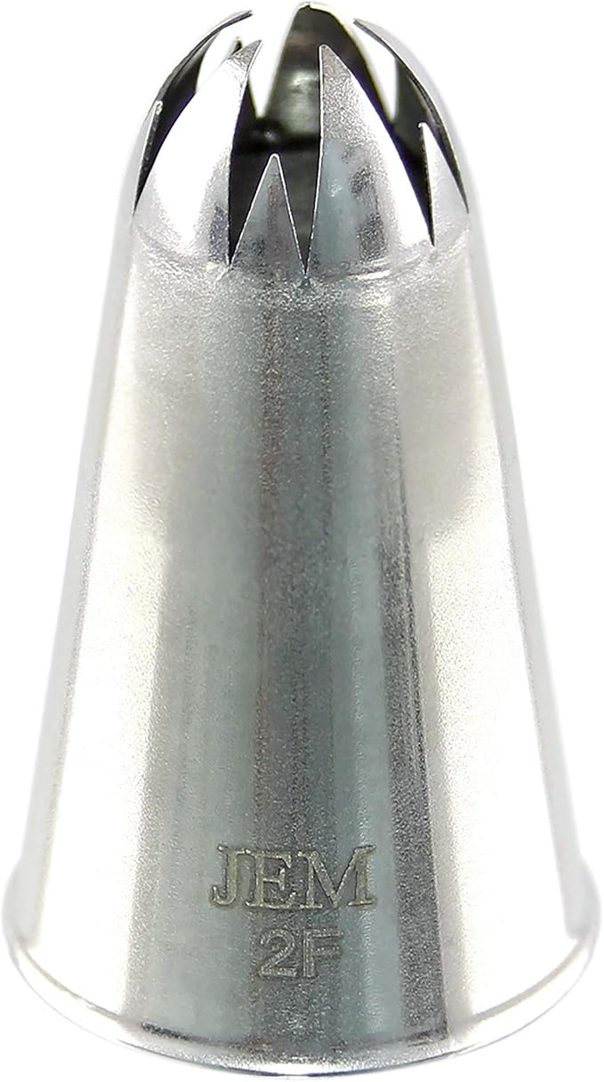 Jem Enterprises Drop Flower Piping Nozzle Decorating Tip #2F