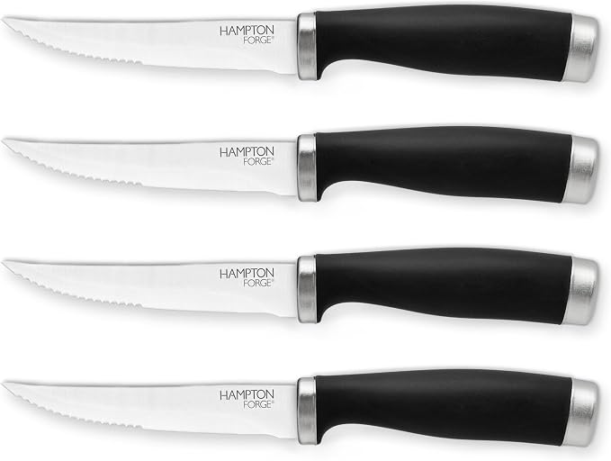 Hampton Forge Epicure–4PieceKnife Set, Stainless Steel