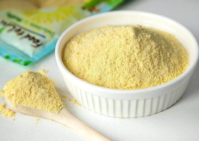 Food to Live Organic Corn Flour, 25 Pounds Non-GMO, Whole Grain, Finely Ground Meal, Vegan, Kosher, Bulk Yellow Milled Maize. Great for Cooking and Baking Cornbread, Pancakes, and Tortillas.