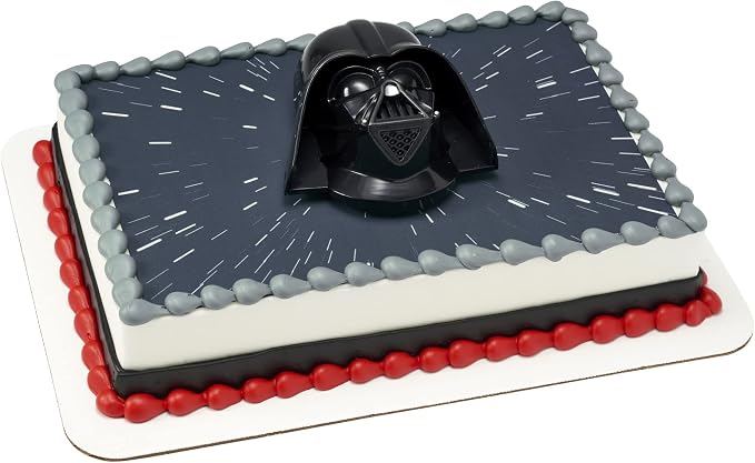 DecoSet® STAR WARS™ Darth Vader™ Cake Topper, 1-Piece, Use with Cake Decorations to Create Galactic Cakes