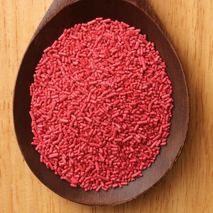 GranAroma Red Sprinkles, 12 oz, Decorative, Cakes & Cupcakes