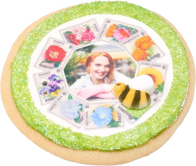 Lucks Dec-Ons Decorations Molded Sugar/Cup-Cake Topper, Bumble Bees Assortment, 1 Inch, 176 Count