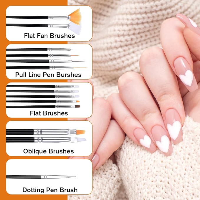 JJUNW 30 Pcs Cake Decorating Brushes, Cake Painting Brushes Food Paint Brush Fondant Sugar DIY Tools Set Cake Decorating Painting Tool Icing Pastry Brush for Baking(Pink+Black)