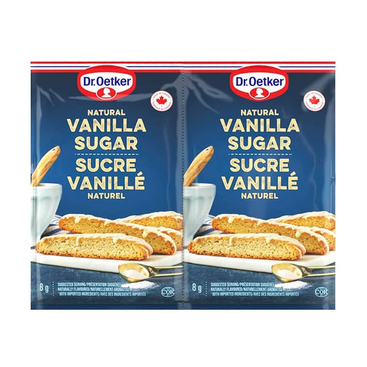 Dr. Oetker Natural Vanilla Sugar, 1.68 Ounce