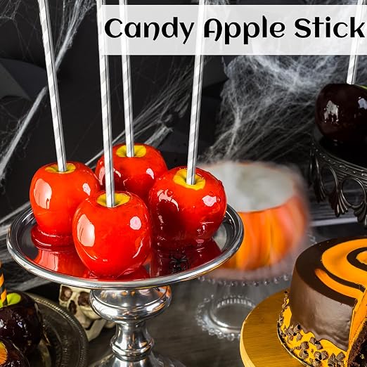 Sibba 100 PCS 8-Inch Clear Acrylic Rods 2mm Diameter Transparent Plastic Dowels for Cake Toppers, Cake Pops, DIY Crafts, Party Decor, Gardening Stakes Cocktail Stirrers