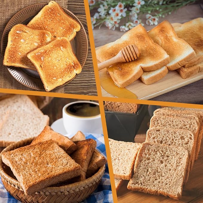 Pullman Loaf Pan with Lid Non-Stick Bread Toast Mold with Cover Carbon Steel Corrugated Bread Pan for Oven Baking 1lb Dough Capacity Bread Tin with Dough Scraper Cutter & Oil Brush