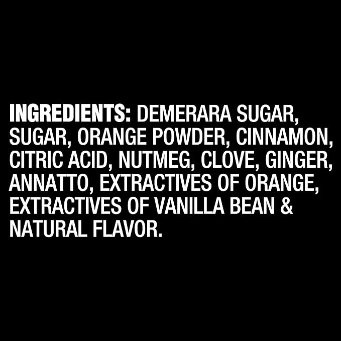 McCormick Finishing Sugar, Spiced Orange, Limited Edition, Bright Citrus Flavor with Warm Spices, For Muffins, Pie, Cocktails, Cider, Tea, and More, 3.7 oz (Pack of 2)
