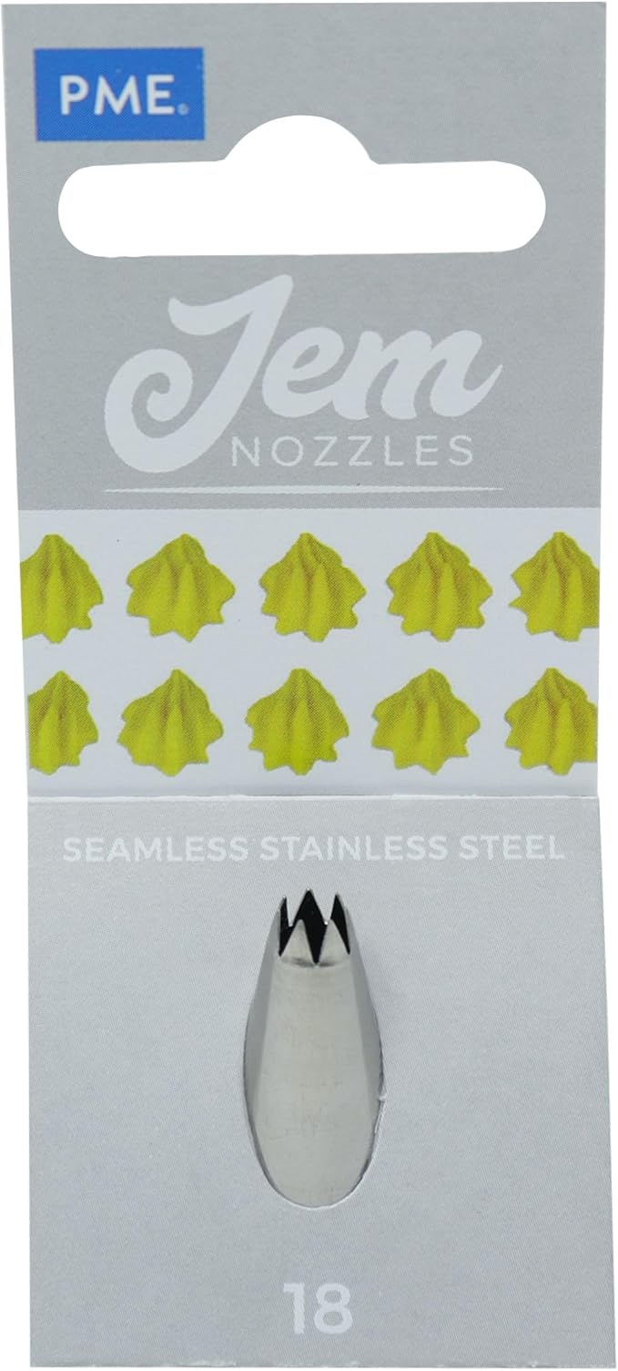 JEM Drop Flower Piping Nozzle Decorating Tip # 18