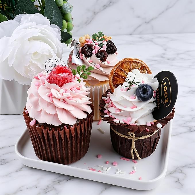 Pink Sprinkles for Cake Decorating, 4.6oz Ice Cream Sprinkles 3-Mix Nonpareils Confetti Jimmies for Cupcakes Ice Cream Dessert
