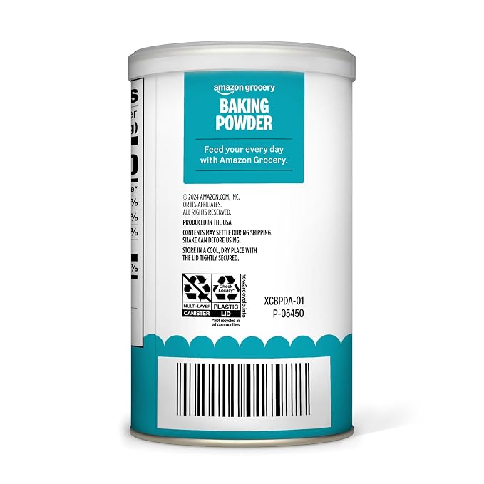 Amazon Grocery, Baking Powder, Double Acting, 8.1 Oz