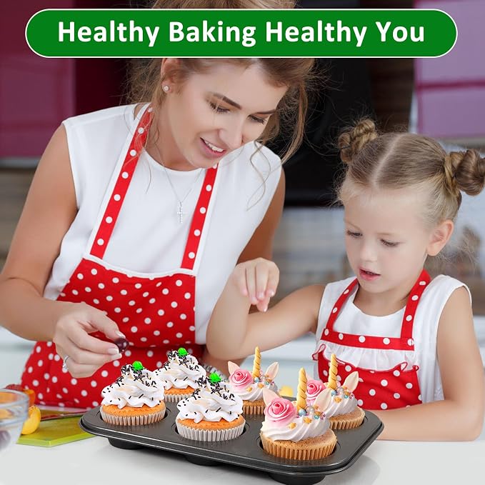 Caperci Parchment 200pcs Jumbo Muffin Liners for Baking - White Paper Large Cupcake Liners for Jumbo Muffin Pan, Balanced Non-Stick/Excellent Grease-proof, Odorless, Food Grade (White)